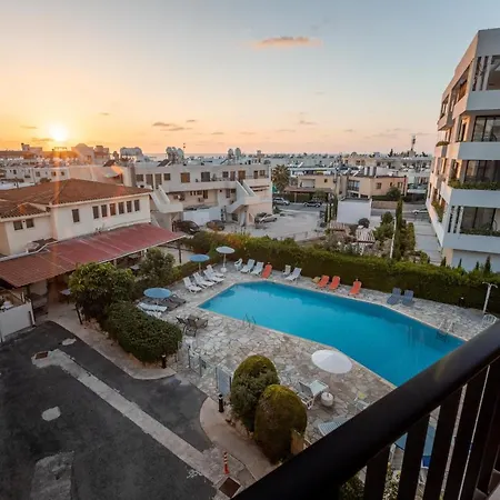 Ferienwohnung Byzantium Gardens Paphos Exterior foto